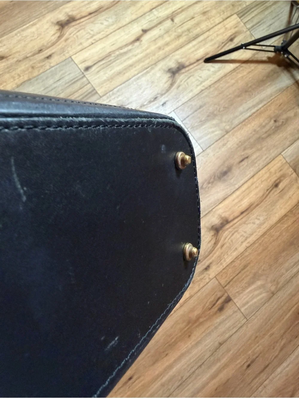 vintage Y2K-era Dooney & Bourke Signature Monogram Hobo Shoulder Bag